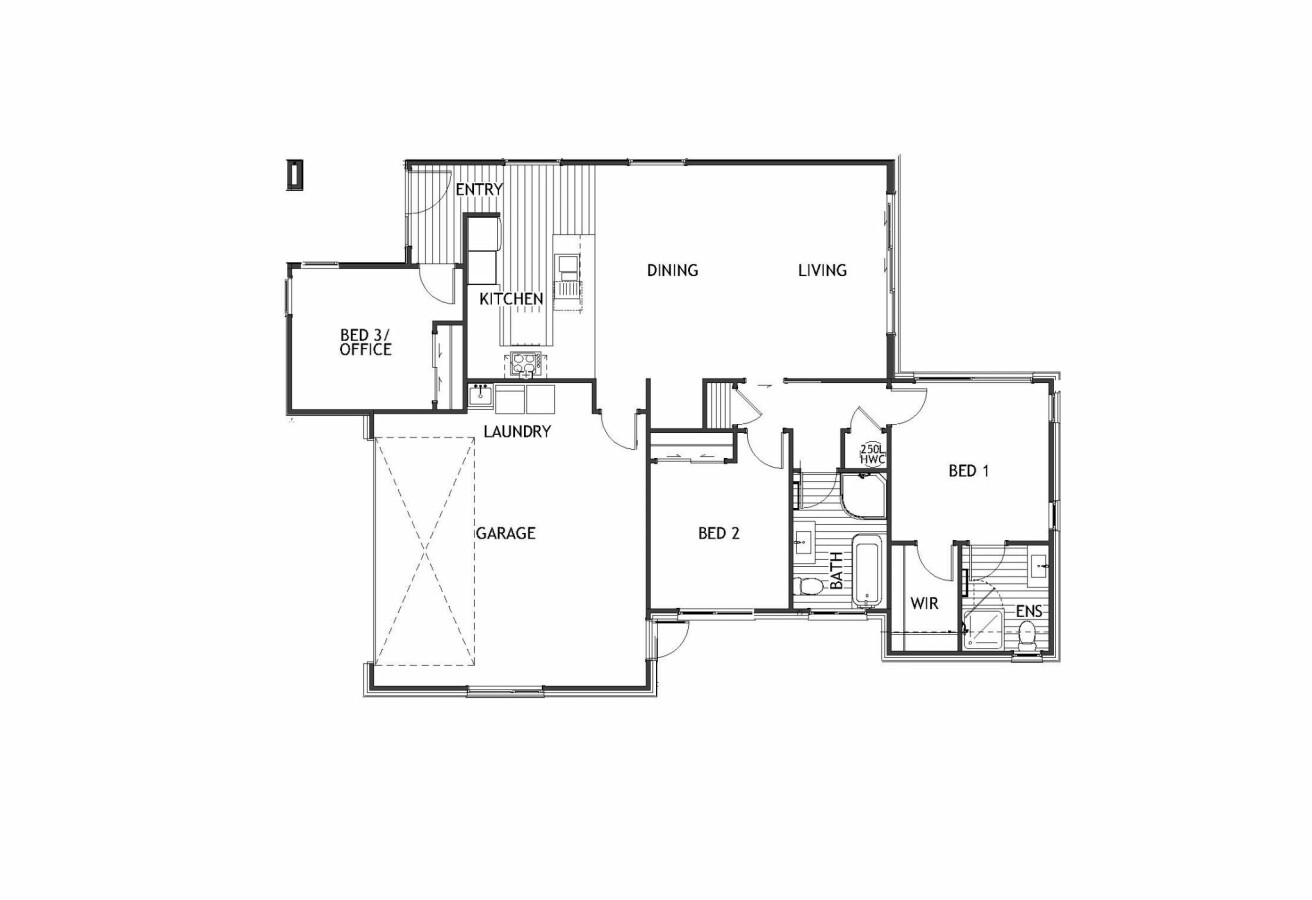 Rangiora - Lot 74 Bellgrove Subdivision - Floor Plan