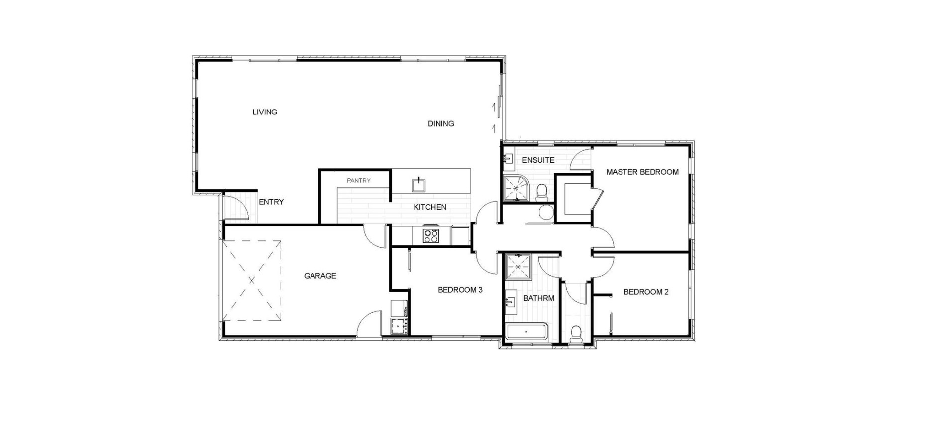 Canterbury - Lot 591 Ravenswood Subdivision - Floor Plan